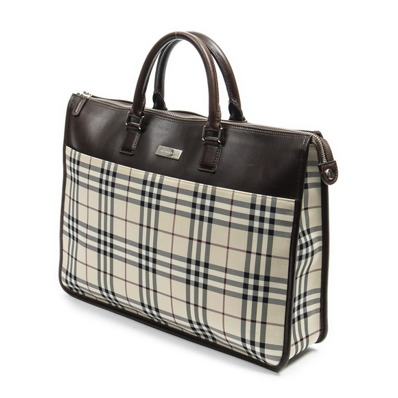 Burberry Vintage Zip Briefcase - Picture 2 of 8